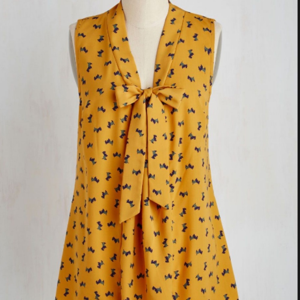 ModCloth Miami Moments Top in Scotties